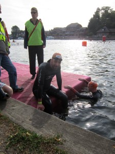 750m swim race at Marlow